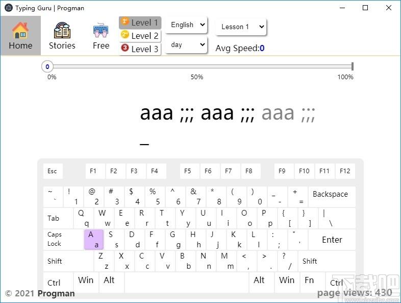 Typing_Guru下载,打字练习软件,打字练习