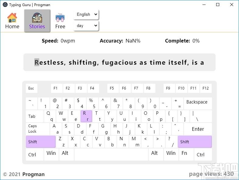 Typing_Guru下载,打字练习软件,打字练习